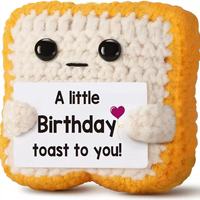 200 stijlen emotioneel positieve handgemaakte Kawaii positieve gehaakte toast met motiverende kaart