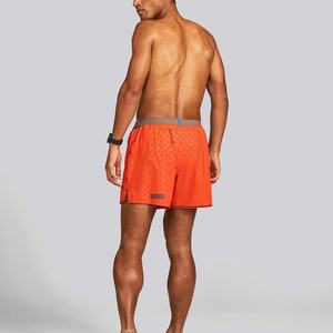 Pantalones Cortos Deportivos 2 en 1 para Hombre, Negros, para Correr, con Cintura Alta Elástica y Compresión, de 3 Pulgadas de Largo - Product Image 2