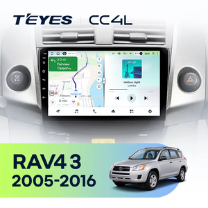 TEYES CC4L pour Toyota <span class=keywords><strong>RAV4</strong></span> <span class=keywords><strong>3</strong></span> XA30 <span class=keywords><strong>2005</strong></span> - 2016 CarPlay Android Auto 2DIN - Product Image 2