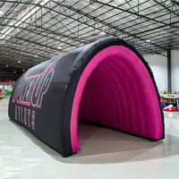 Tente publicitaire gonflable multifonctionnelle imperméable avec pare-soleil pour concessionnaires automobiles, expositions, stands commerciaux
