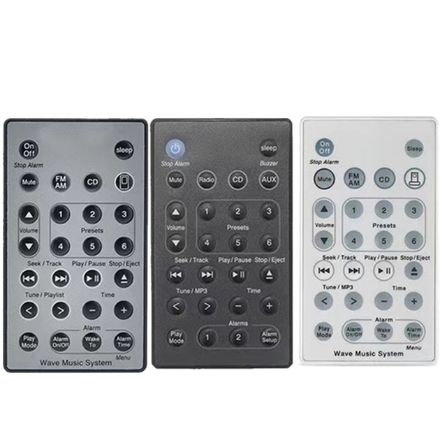 AWRCC1 AWRCC2 AWRCC3 AWRCC4 Remote Control Use for Miaoyun Wave CD Audio Music System 1/2/3/4 Generation Control