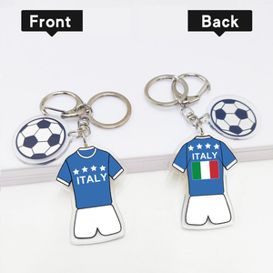 Set de Llaveros de Acrílico con Camisetas de los Jugadores del Equipo, Paquete de Once Jugadores en una Caja de Exhibición - Product Image 4