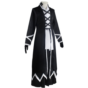 Tenue de cosplay Kurosaki Ichigo, costume d'anime Bleach, uniforme de Shinigami, version endommagée par la bataille, ensemble complet, matière polyester - Product Image 2