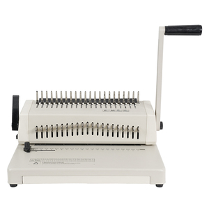 C200A卸売価格<span class=keywords><strong>21</strong></span>穴マニュアルA4サイズ紙ドキュメントくしゴムリング製本機 - Product Image 1