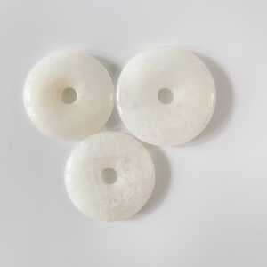 Vente en gros pendentif Ping An Kou en pierre précieuse naturelle en cristal porte-bonheur Feng Shui - Product Image 4