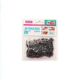 Perline ILAN Art Perler 5x5mm Grigie per Progetti Creativi - Product Image 2