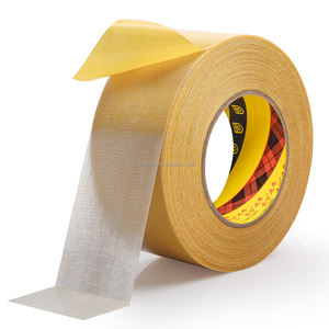 Nastro per tappeto biadesivo resistente da 2 pollici X 10 iarde bianco con cucitura alla moda impermeabile nastro adesivo in gomma Hot Melt - Product Image 6