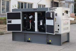 Đáng tin cậy cách âm sao lưu powerd bởi 25kw 30Kw 40kw cách âm Điện Thế Hệ DIESEL Máy phát điện đặt - Product Image 2