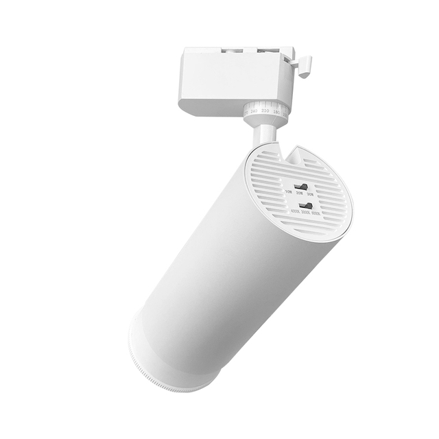Suez Single Head LED Track Light Compact Style for Gallery and Studio
