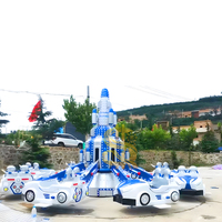 Manèges lumineux dynamiques à commande automatique pour des soirées spectaculaires, équipement extérieur pour marchés nocturnes et célébrations de vacances