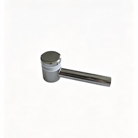 Accessoires de fixation modernes pour balustrade de balcon en verre, en acier inoxydable 304 316, support de main courante finition miroir, pince de balustrade
