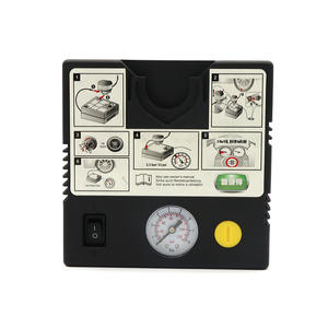 ปั๊มลมรถยนต์ขนาดเล็กแบบใหม่ เครื่องเติมลมยางอัตโนมัติ เครื่องอัดอากาศ - Product Image 1