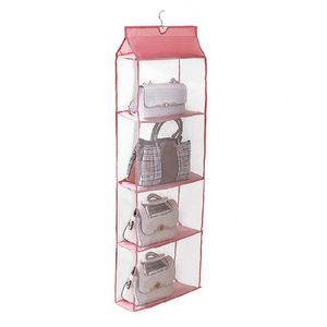 Organizador de Bolsos y Carteras de 6 Niveles, Resistente al Polvo, con 2 Ganchos Duraderos, en Oferta - Product Image 1
