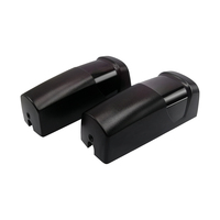 Photocell-Sensor de haz doble de seguridad, Detector de movimiento infrarrojo para Barrera, Detector de puerta automática, 12V/24V