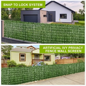 Balcony Privacy Screen <strong>Outdoor</strong> Artificial Ivy Privacy Fence Artificial Hedges Fence Decoration for Garden Patio Balcony <strong>Decor</strong> - Product Image 4