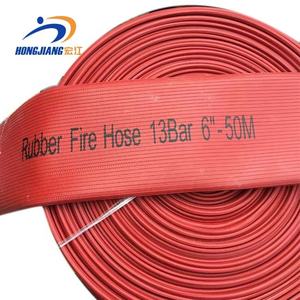 NBR 고무 물 호스 3/4 ''-8'' 오일 및 연료 저항 유연하고 내구성 사용 농업 및 산업 블랙 및 오렌지 - Product Image 2