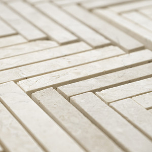Mosaico de Piedra Natural Bone Arrows 30x30 cm 10 mm Acabado Mate Bordes Irregulares - Product Image 6