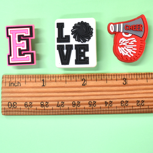 Phổ biến màu hồng cổ vũ quyến rũ giày cổ vũ quyến rũ giày cho Bán buôn phụ kiện giày cổ vũ làm tắc nghẽn quyến rũ - Product Image 3