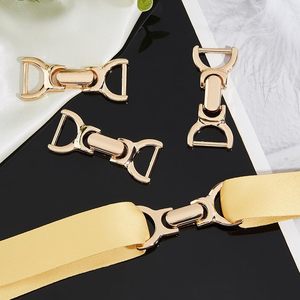 Lot de fermoirs métalliques à boucle en X avec double anneau en D et fermoir torsadé pour sacs DIY - Product Image 5