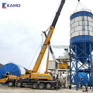 CE ISO sertifikası 50 ~ 1000 ton Mini küçük cıvatalı dikey parçalar çimento silosu beton karıştırma tesisinde