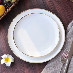 Service de vaisselle en porcelaine fine de qualité supérieure, 6 pièces, portable, compatible lave-vaisselle, écologique, pour la maison et la restauration - Product Image 3