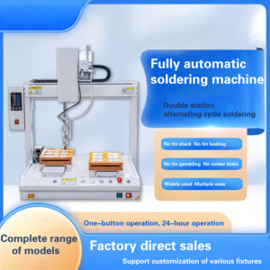 Tùy chỉnh bốn trục máy hàn tự động PCB board hàn <span class=keywords><strong>robot</strong></span> cho kim loại LED Đèn hàn dây <span class=keywords><strong>USB</strong></span> Đầu hàn - Product Image 4
