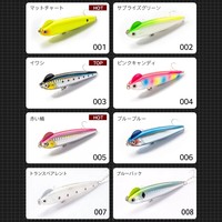 Leurre Artificiel Coulant de Haute Qualité 90mm 14.8g pour Pêche au Thon et au Bar, avec Yeux 3D, Idéal pour la Pêche à la Traîne