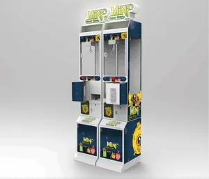 Goedkope Kleine Mini Candy Claw Kraan Automaat Kids Speelgoed Mini Dollar Bill Acceptor Klauw Machine Te Koop