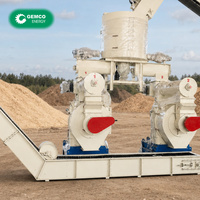 Usine de traitement de granulés de bois à partir de déchets agricoles et de biomasse pour usage industriel