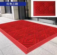 Tapis d'entrée d'hôtel extérieur antidérapant imperméable en peluche fabriqué à la machine pour les escaliers
