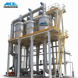 Multi Zero Liquid Discharge Of Mvr Wiped Film Plate Evaporator For Dairy Glucose Organic Acid