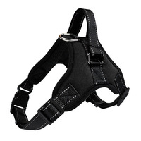 Harnais réglable anti-traction pour grand chien avec nylon réversible et écharpe