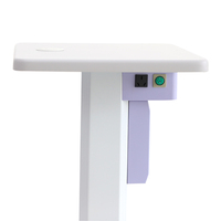 Table d'instruments ophtalmiques HD-18AE pour lentimètre automatique et réfractomètre, table de lampe à fente, table d'instruments optiques
