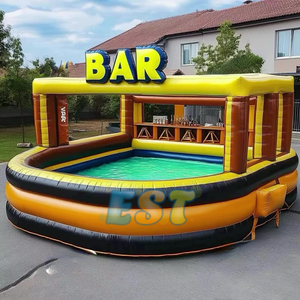 Tente gonflable extérieure adaptée aux besoins du client de barre de tiki de plage de barre gonflable de piscine <span class=keywords><strong>à</strong></span> <span class=keywords><strong>vendre</strong></span> - Product Image 5