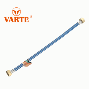 VARTE 201スチールクロームメッキキャップ真鍮コアステンレススチール + ナイロンワイヤーEPDMインナーチューブフレキシブルパイプホース - Product Image 1