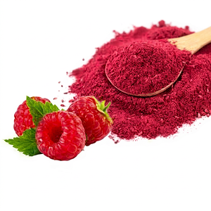 Polvo de Fruta de Frambuesa, Extraído con Solvente, 60% de Antocianinas, Extracto de Planta de Grado Alimenticio, Pigmento Rojo Natural, Uso en Todas las Estaciones - Product Image 1