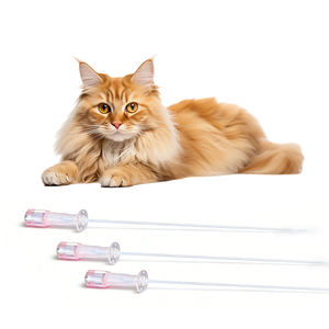 Cathéter IV vétérinaire pour animaux avec ailettes 22G 24G 26G - Product Image 1