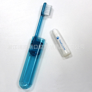 Travel <b>Toothbrush</b> Transparent Soft Bristle Manual 13.96G For Adults JSM811 - Product Image 5