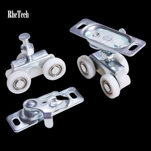 WEKIS Kit de Herrajes Modernos y Duraderos de Aleación de Zinc para Puertas Plegables con Instalación por Tornillos para Almacenes Interiores - Product Image 6