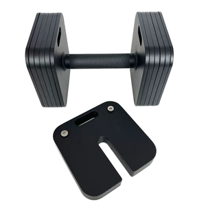 Juego <span class=keywords><strong>de</strong></span> Mancuernas Ajustables <span class=keywords><strong>de</strong></span> Metal <span class=keywords><strong>de</strong></span> 24 kg, Ajuste Rápido <span class=keywords><strong>de</strong></span> Peso, para Gimnasio en Casa, Entrenamiento Físico, Venta al Por Mayor - Product Image 4