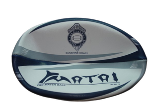 ลูกบอลรักบี้ยูเนี่ยนไซส์5คุณภาพสูงยางพียูจับถนัดมือดีไซน์ไม่ซ้ำใครเย็บด้วยมือทุกสภาพอากาศทนทาน - Product Image 4