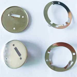 Satmak özelleştirmek Metal damgalama derin çizilmiş lazer makinesi işletmek parçaları davul aksesuar kapakları kapak yuvarlak daire parçaları