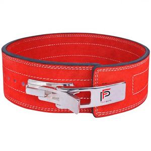 Cinturón de Levantamiento de Pesas de Cuero Genuino de Alta Resistencia, Protección Integral, Soporte Ajustable para Entrenamiento en Gimnasio - Product Image 1