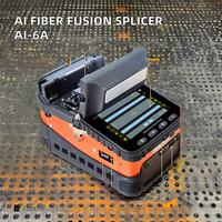 Machine d'épissage de fibre optique d'épisseuse de Fusion de fibre de AI-5 de feu de signal pour l'équipement de fibre optique de projet d'incendie de projet de FTTH