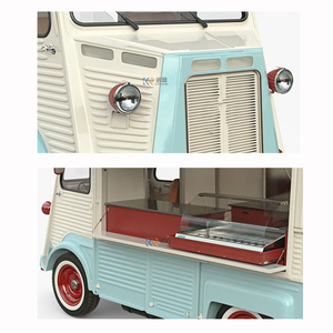 Camion de restauration multifonctionnel avec équipement de cuisine complet, chariot de café électrique personnalisé pour pizzas et hamburgers, remorque alimentaire à vendre - Product Image 4
