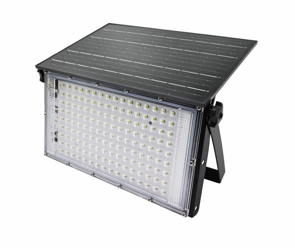 Outdoor Waterproof LED Stadium Light Reflector Projector Spotlight IP65 Solar Garden Flood Lights 6000K Daylight RoHS Landscape
