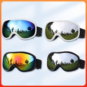 <span class=keywords><strong>Gafas</strong></span> de esquí y snowboard personalizadas transfronterizas, antivaho, antideslumbrantes, OTG, con lente esférica de gran visión y protección UV - Product Image 1