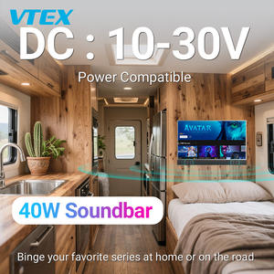 Téléviseur Android 50 <span class=keywords><strong>pouces</strong></span> avec barre de son intégrée, système de cinéma maison, haut-parleurs 40W, 1,5 Go de RAM, 8 Go de stockage, WebOS 3.0, Smart <span class=keywords><strong>TV</strong></span>, 12V 24V DC, <span class=keywords><strong>TV</strong></span> pour voiture et <span class=keywords><strong>camping</strong></span> - Product Image 3