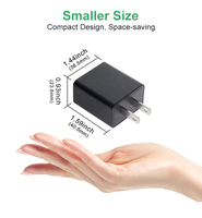 OEM ODM pengisi daya dinding USB 15w Plug US dengan kabel 5v 2a QC3.0 pengisi daya dinding pengisian cepat untuk MP3/4/5