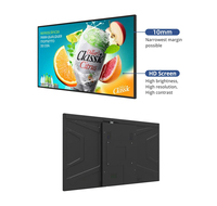 Layar LCD Android Super Tipis 15,6 Inci untuk Iklan, Papan Menu Digital untuk Penggunaan di Pusat Perbelanjaan dan Restoran